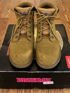 Brahma For Her "Caraway II" Steel Toe Work Boots